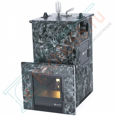 Печь для бани Анапа-М2 с боковым подключением в пироксените (ИзиСтим)