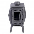 Чугунная отопительная печь Бахтинка, серая (ProMetall)