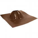 Проходка кровли Master flash №4 (д.300-450мм 890х890мм), коричневый, угловой (No name)