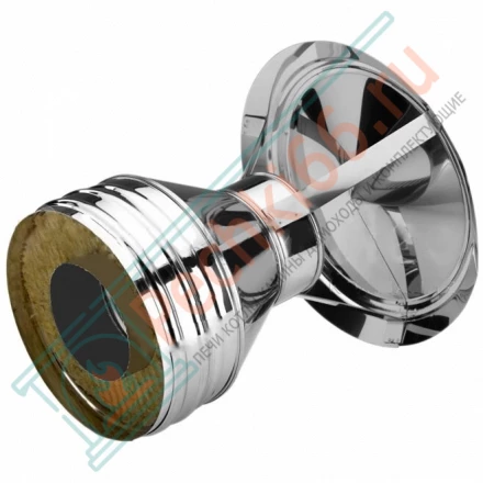 Зонт V50R с изол (AISI-321/0,8-ОЦИНК-RAL/0,5) d-104/200 (Вулкан-Cerablanket)