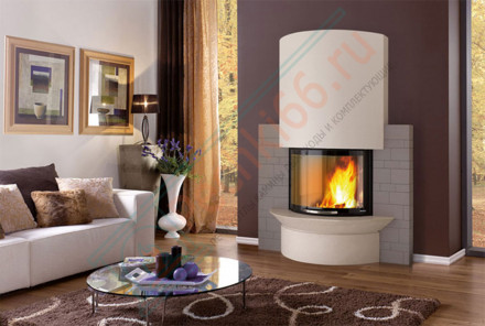 Каминная топка Monoblocco in Ironker 750 Tondo (La Nordica)