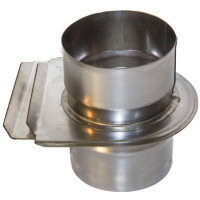 Шибер-задвижка (НЕРЖ-439/1,0) d-200 (УМК)