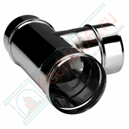 Тройник одностенный 90° (AISI-310S/0,8мм) d-120 (Вулкан)