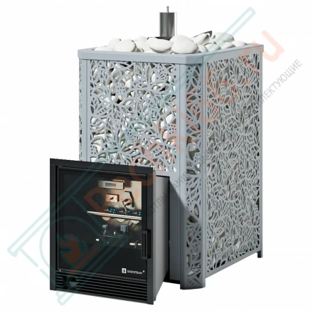 Печь Ялта 35/2024 хохлома (ИзиСтим)