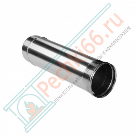 Труба прямая L=500 без изол (НЕРЖ-321/0,5) d-150 (Дымок-Lux)