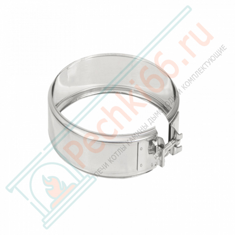 Хомут трубный на болте (304-0,5) d-150 (ТиС-Стандарт)