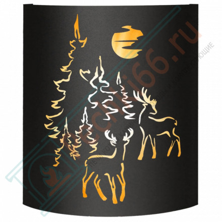 Абажур BLACK (AISI 430) тип 5 (Везувий)