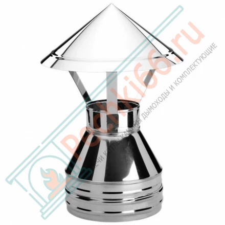 Зонт V50R с изол (AISI-321/0,8-ОЦИНК-RAL/0,5) d-180/280 (Вулкан-Cerablanket)