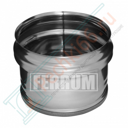 Заглушка-внешняя (НЕРЖ-430/0,5) d-130 (Феррум)