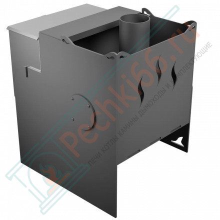 Банная печь Горыныч Мини со стеклом, под бак 60 л (ТермоСфера)