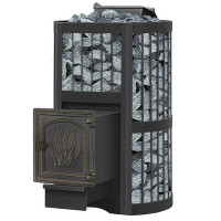 Чугунная печь для бани Ураган Стандарт 16 ДТ-4 (Везувий) до 18 м3