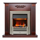 Каминокомплект Lumsden - Махагон коричневый антик с электроочагом Chesford