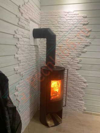 Печь-камин Amber Porte Vidro (Solzaima)