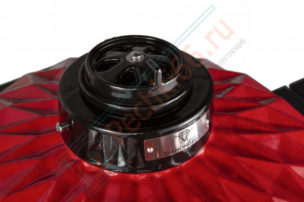 Керамический гриль Diamond Egg XL красный