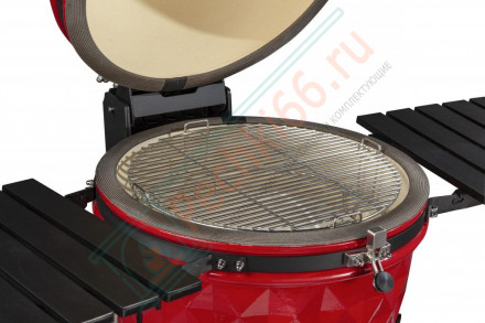 Керамический гриль Diamond Egg XL красный