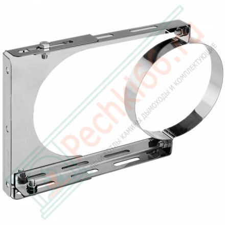 Элемент крепления на трубу с изол V50R (ОЦИНК-RAL/0,5) d-300/400 (Вулкан)