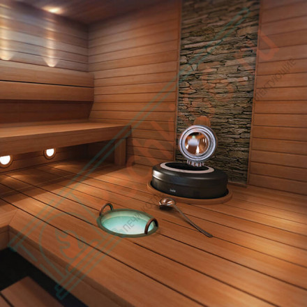 Печь для сауны Rondo 650 (6,5 кВт, 90 кг камней)