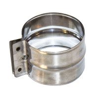 Хомут обжимной (НЕРЖ-439/0,5) d-200 (УМК) Хомут обжимной (НЕРЖ-439/0,5) d-200 (УМК)