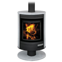 Печь-камин Stromboli N камень (Romotop)