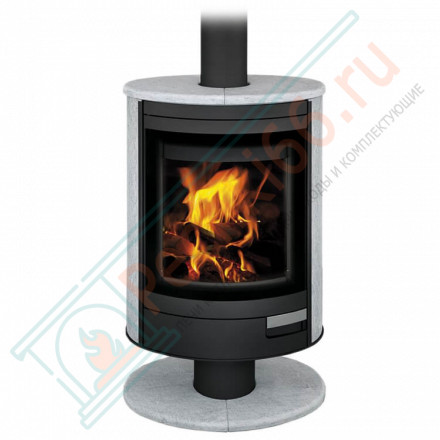 Печь-камин Stromboli N камень (Romotop)