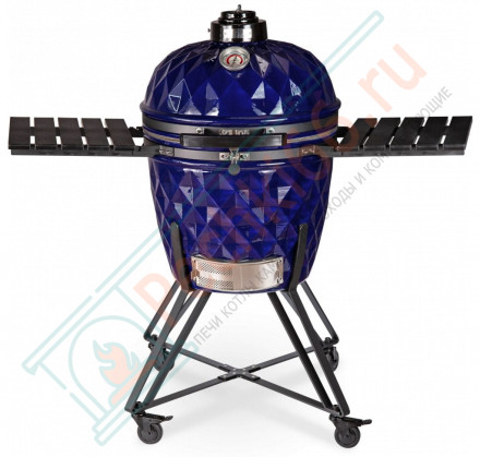 Керамический гриль Diamond Egg XL синий
