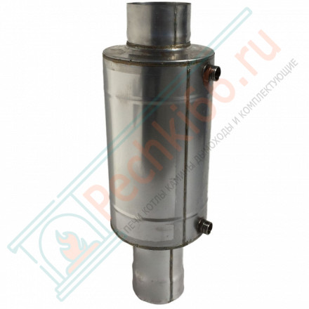 Теплообменник на трубу (Aisi-439/1.0 мм) d-130 мм, 7 л (УМК)