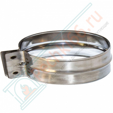 Хомут обжимной (НЕРЖ-439/0,5) d-220 (УМК)