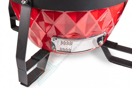 Керамический гриль Diamond Egg S красный