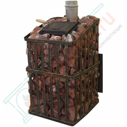 Чугунная печь для бани Гефест GFS-ЗК 45 (П) Ураган (ТехноЛит)