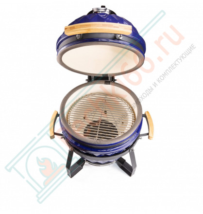 Керамический гриль Diamond Egg S синий