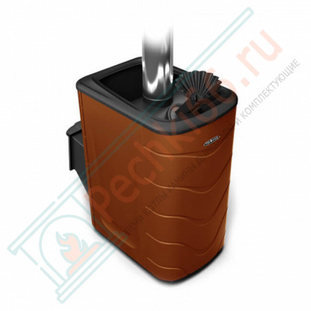 Печь для бани Гейзер 2014 Inox ДА ЗК терракота (T.M.F) до 18 м3