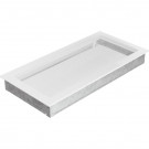 Решётка вентиляционная каминная белая 220х450 22/45B (Kratki)