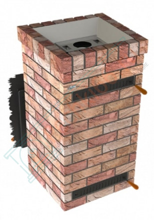 Дровяная банная печь Grill'D Retro World Long