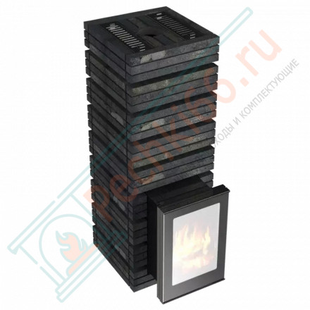 Дровяная банная печь Grill'D Shaman Long (2 каменки)