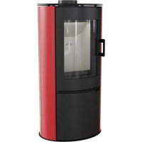 Печь-камин KOZA/AB/S/DR/KAFEL, красный (Kratki)