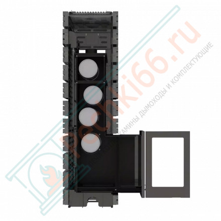 Дровяная банная печь Grill'D Shaman Short (3 каменки)