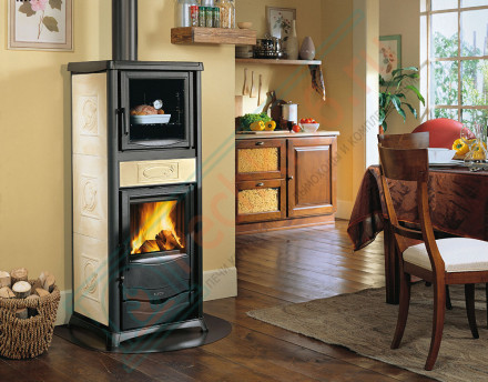 Печь с варочной поверхностью Rossella Plus Forno, цвет серый (La Nordica)