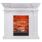 Каминокомплект Amalfi - Белый дуб с электрокамином Cassette 400 NH