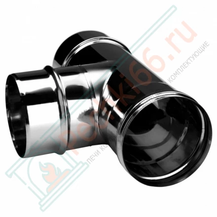 Тройник одностенный 90° (AISI-321/0,8мм) d-160 (Вулкан)