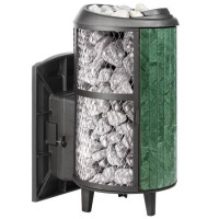 Печь банная «Атмосфера L КТТ» комбинированная Верде Гватемала (ProMetall)