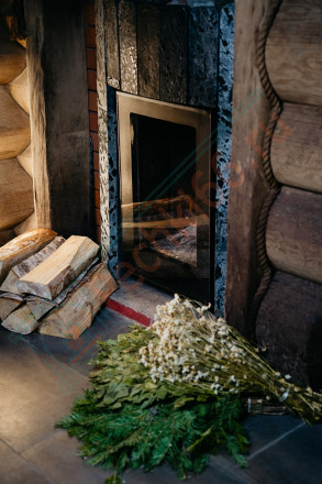 Дровяная банная печь Grill'D Shaman Long (3 каменки)