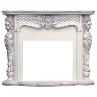 Портал Castle - Слоновая кость с темной патиной (Высота 1140мм)