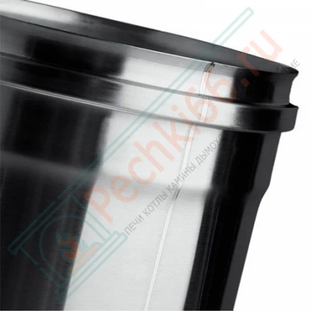 Сэндвич труба для дымохода L=500 (AISI-316L/0,5-AISI-304/0,5) d-130/230 (Craft-GS-50)