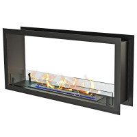 Биокамин Standart 900 сквозной (ZEFIRE)