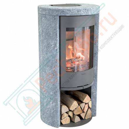 Печь-камин 520T Style, цвет серый (Contura)
