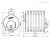 Печь отопительная АОГТ 03 (Везувий) до 600 м3