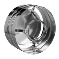 Зонт с ветрозащитой без изол (НЕРЖ-321/0,5) d-200 (Дымок-Lux)