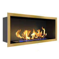 Биокамин FLAGMAN 700 латунный (ZeFire)