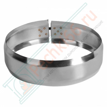 Хомут соединительный на трубу без изол (AISI-321/0,5мм) d-180 (Вулкан)