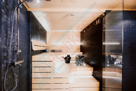 Электрическая печь Cilindro PC70XE Black Steel (Harvia)